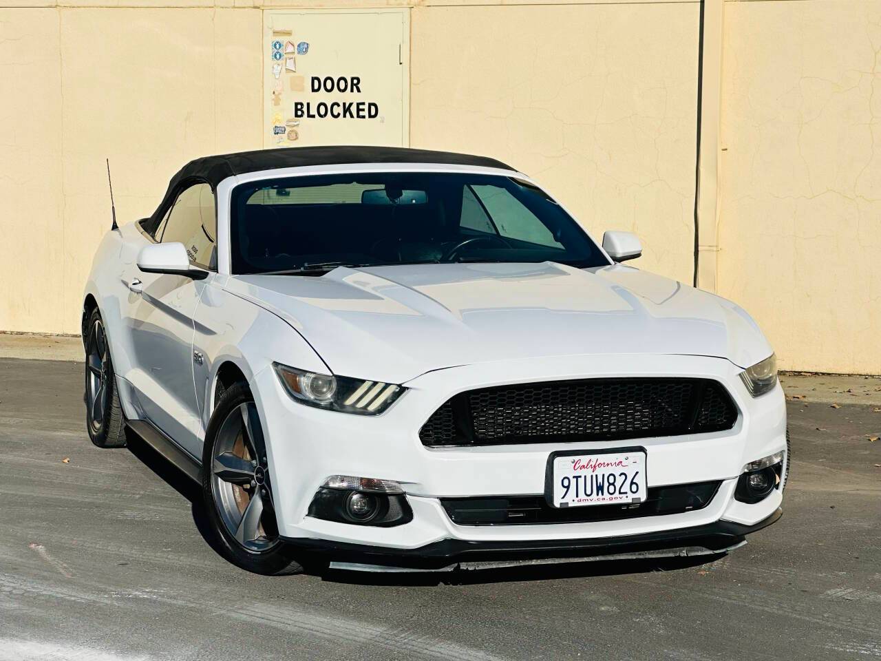 2015 Ford Mustang V6 — Convertible — 74,292 mi — Sacramento, CA