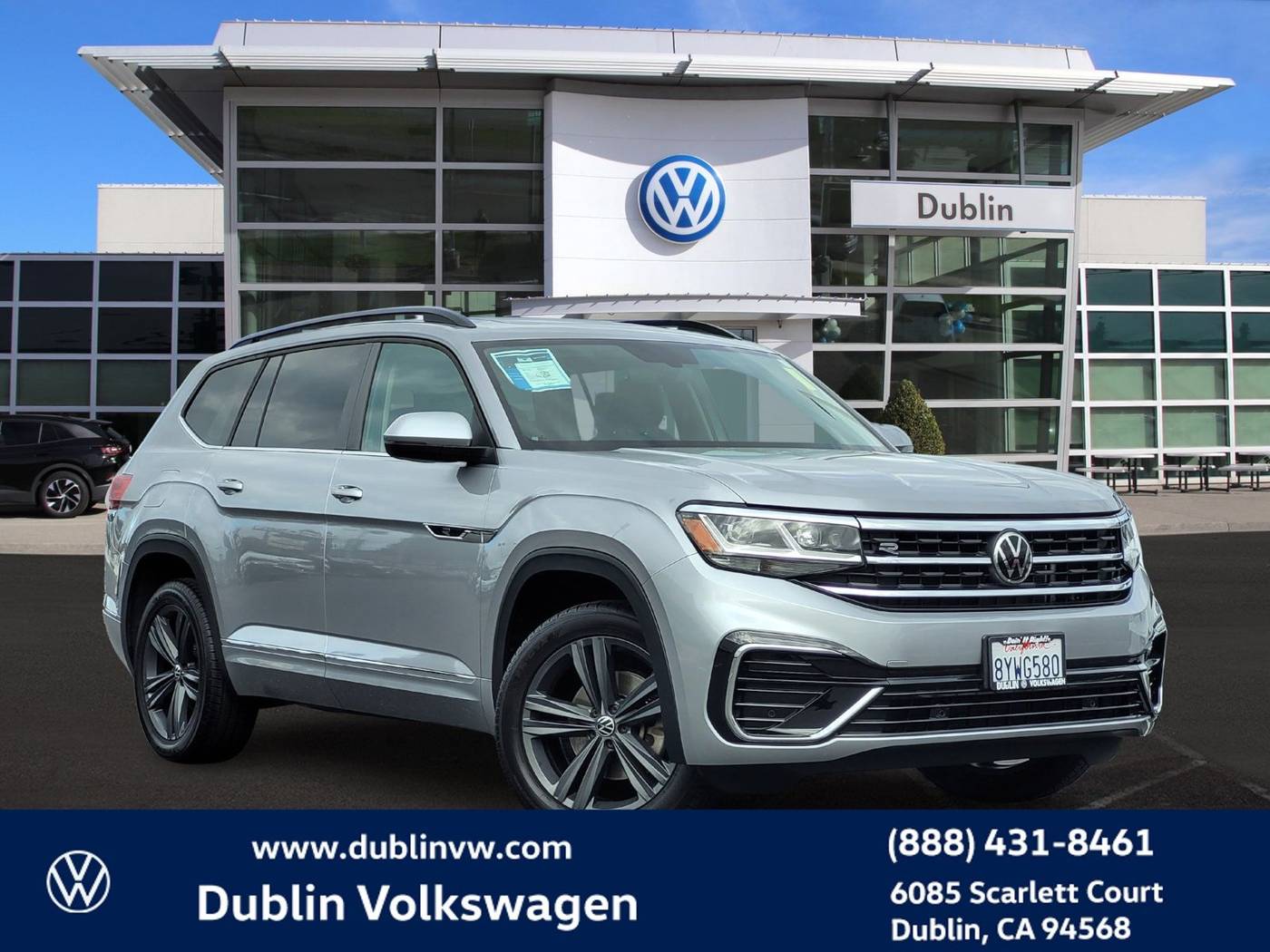 2021 Volkswagen Atlas SE with Technology R-Line — SUV — 58,848 mi — Dublin, CA