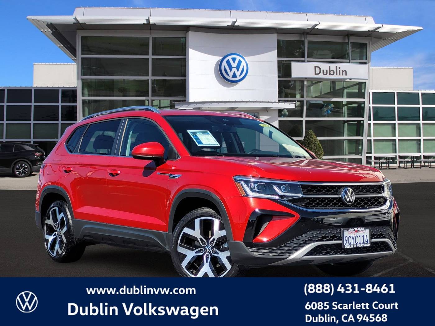 2022 Volkswagen Taos SEL — SUV — 49,774 mi — Dublin, CA