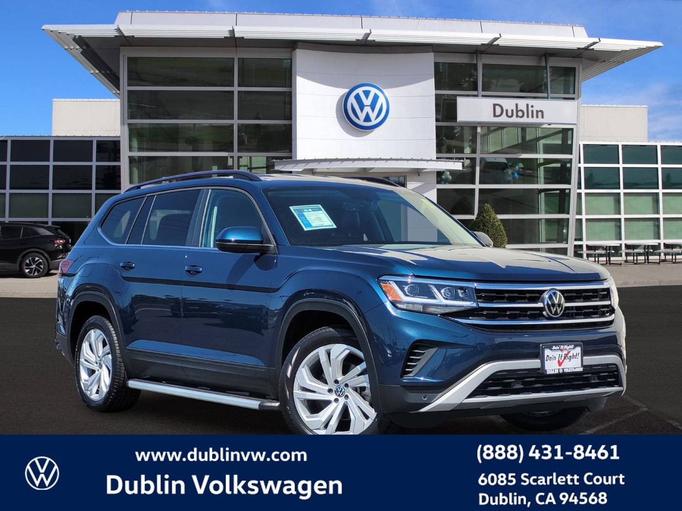2021 Volkswagen Atlas SE with Technology — SUV — 42,291 mi — Dublin, CA