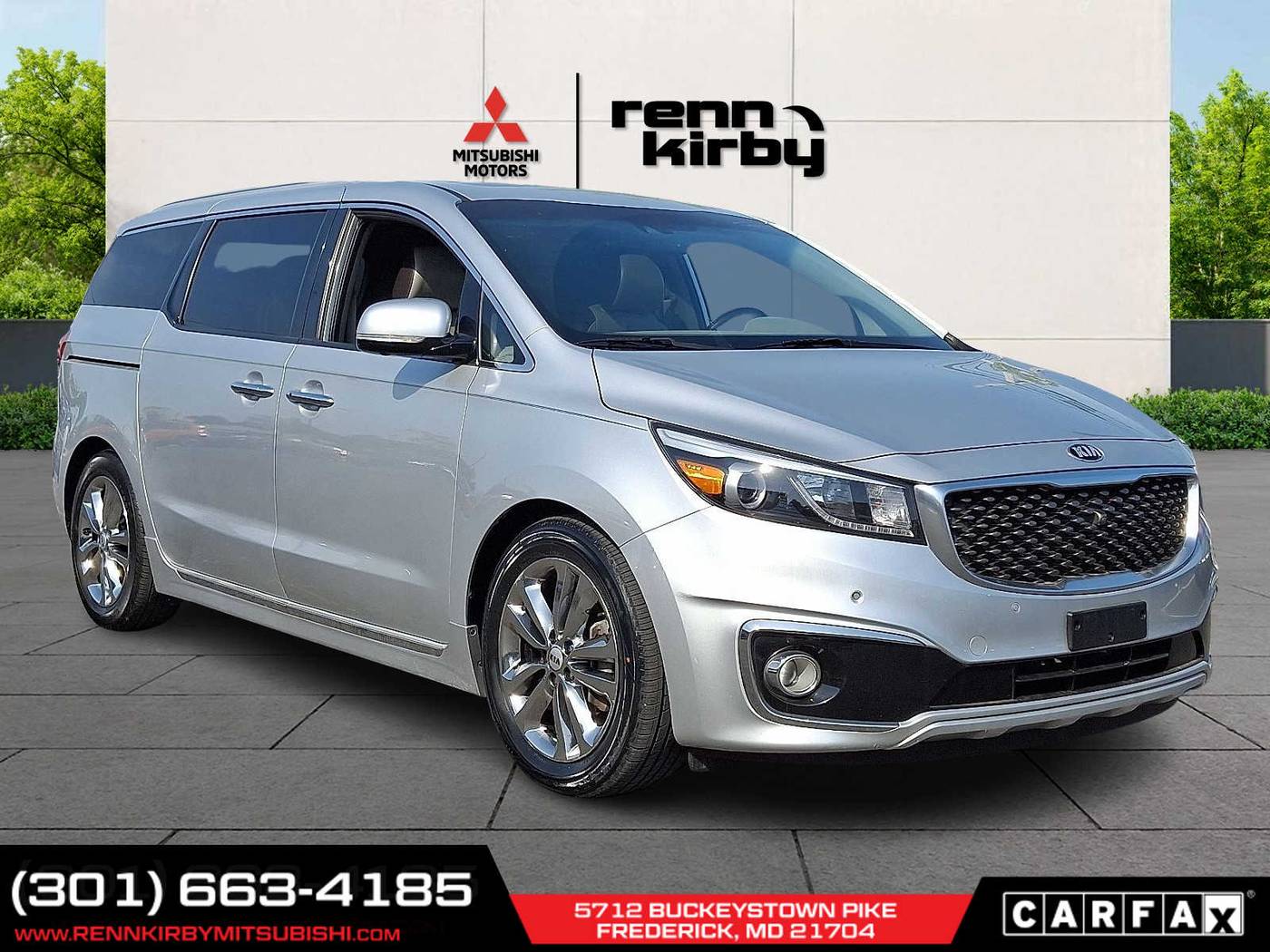 2016 Kia Sedona SX-L — Minivan — 89,467 mi — Frederick, MD