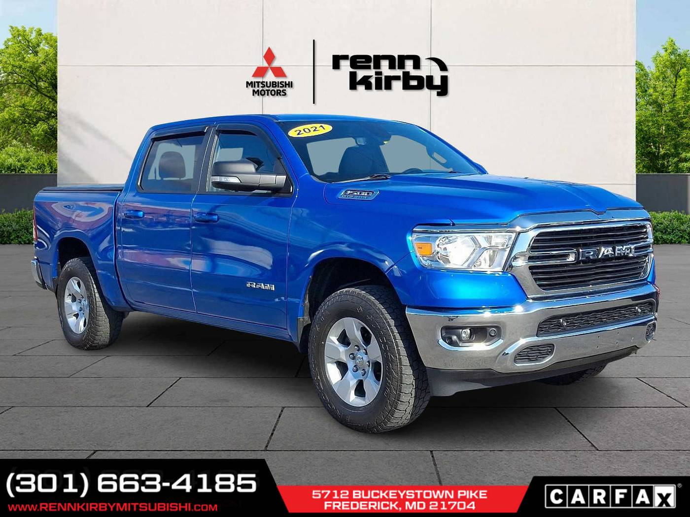 2021 Ram 1500 Big Horn — Pickup Truck — 91,343 mi — Frederick, MD