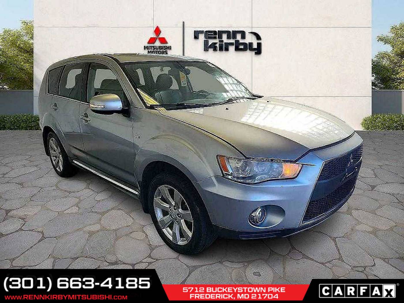 2012 Mitsubishi Outlander GT — SUV — 121,601 mi — Frederick, MD