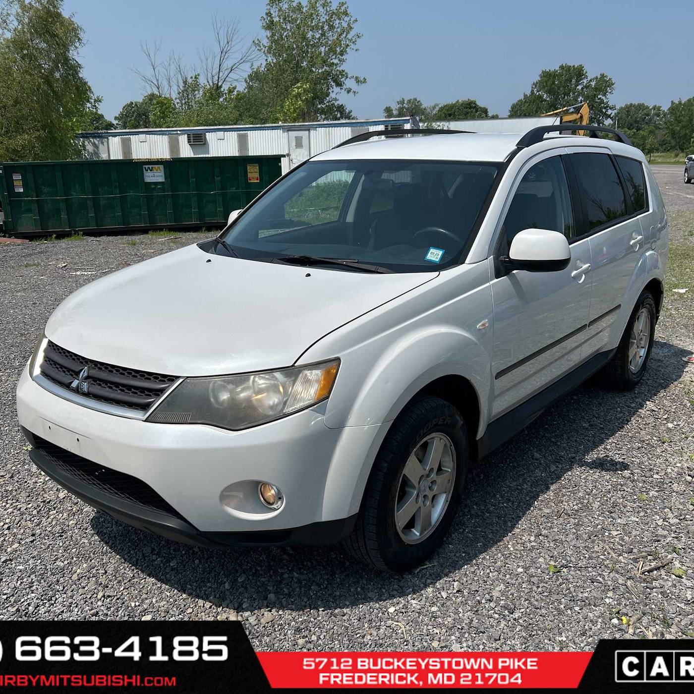 2009 Mitsubishi Outlander ES — SUV — 110,223 mi — Frederick, MD