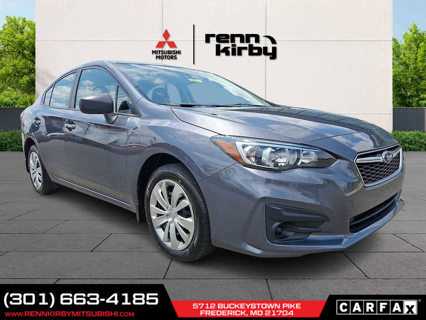 2019 Subaru Impreza 2.0i — Sedan — 84,320 mi — Frederick, MD
