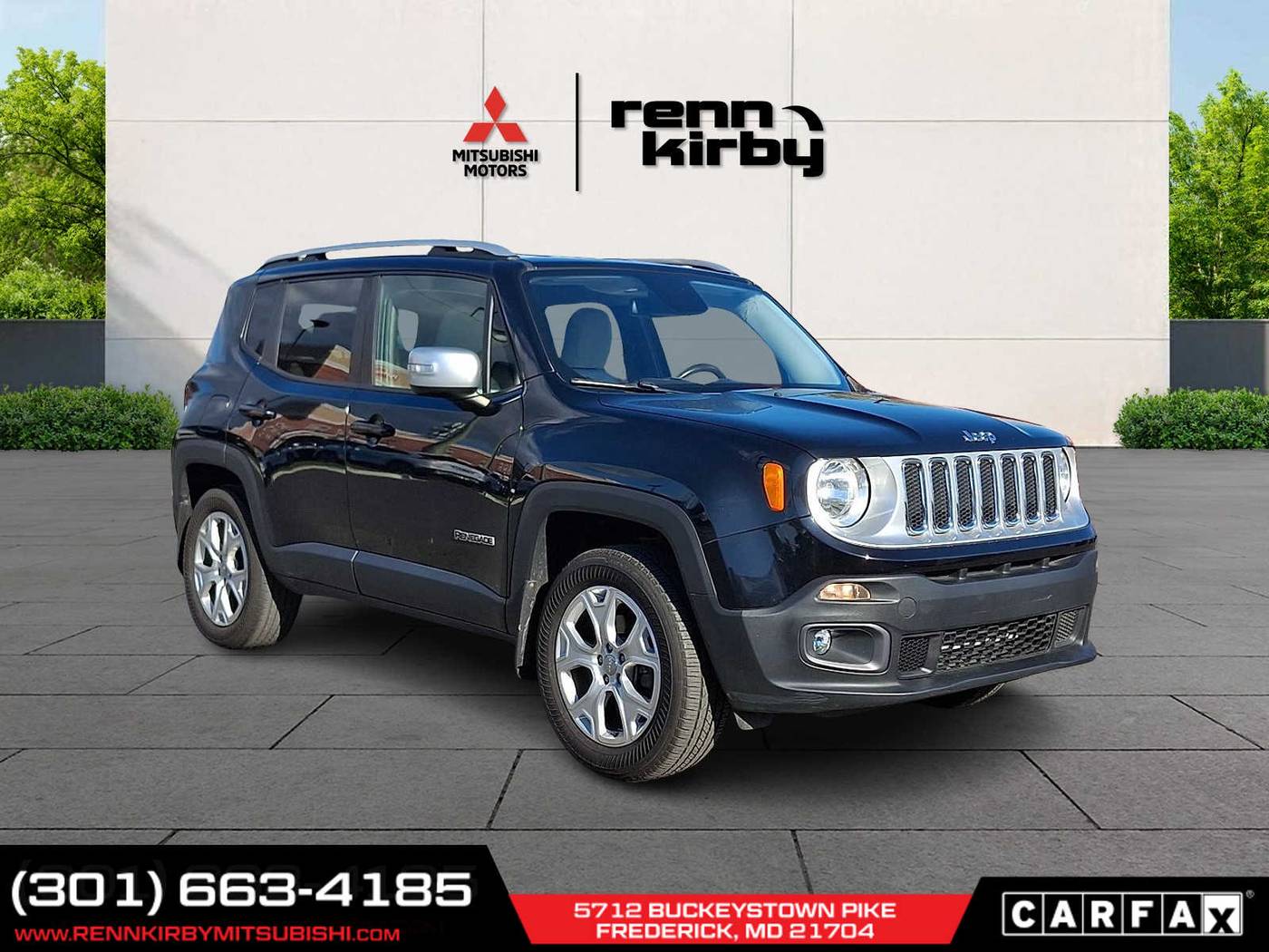 2017 Jeep Renegade Limited — SUV — 71,501 mi — Frederick, MD