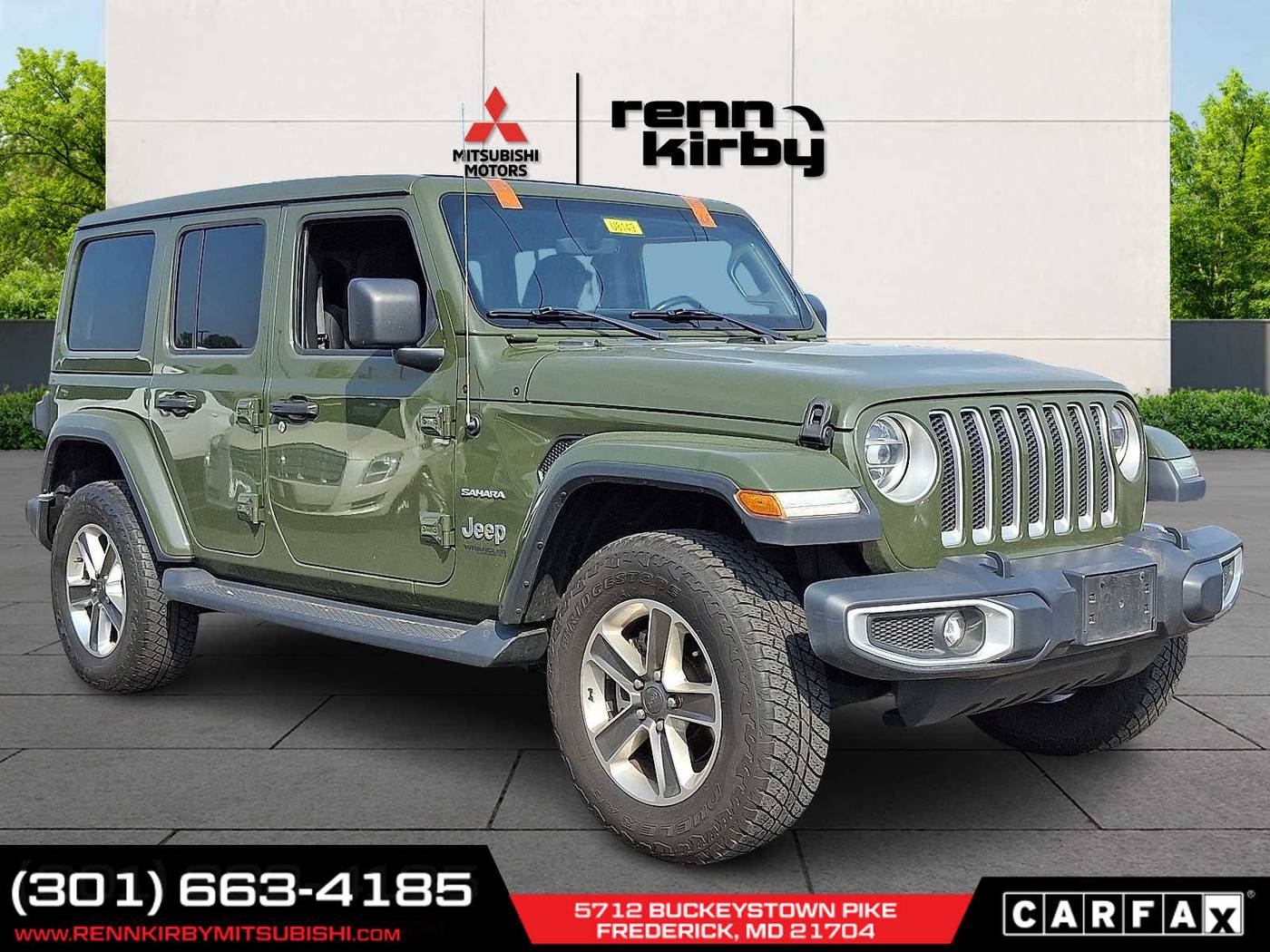 2021 Jeep Wrangler Sahara — SUV — 115,099 mi — Frederick, MD