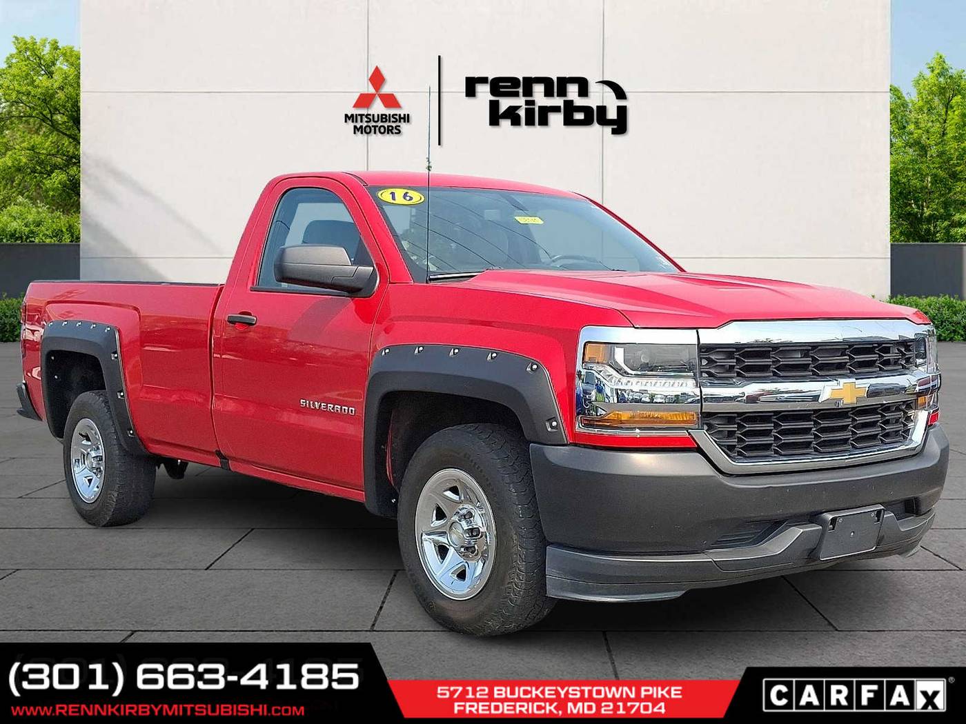 2016 Chevrolet Silverado 1500 WT — Pickup Truck — 87,070 mi — Frederick, MD