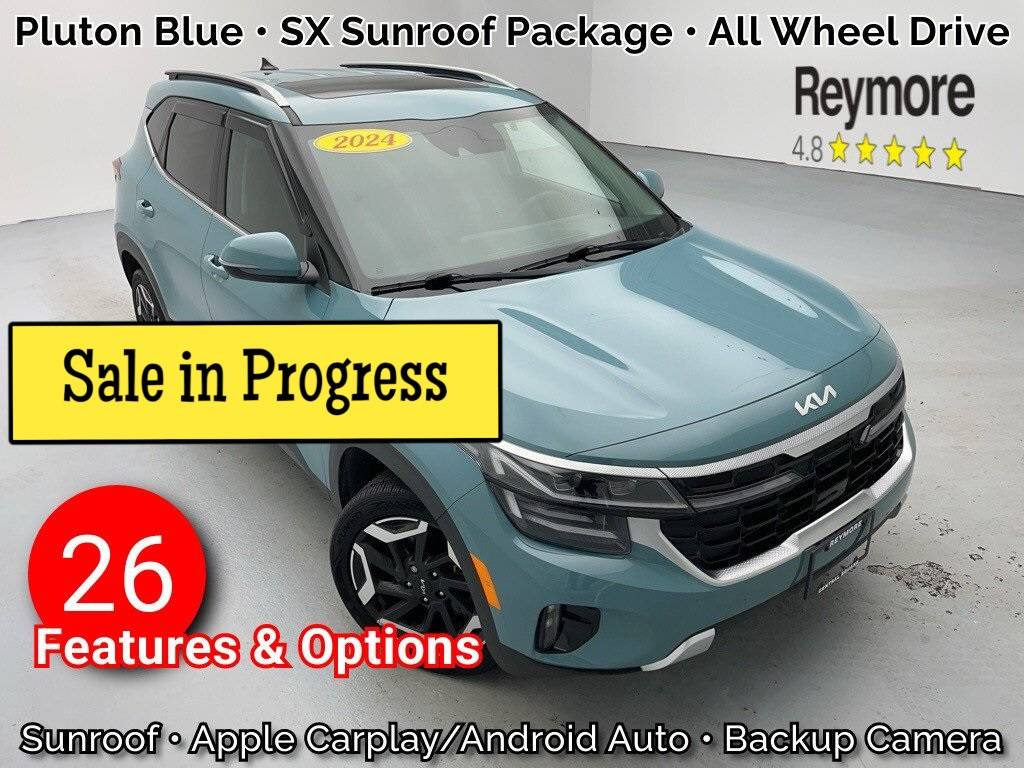 2024 Kia Seltos SX — SUV — 16,674 mi — Central Square, NY