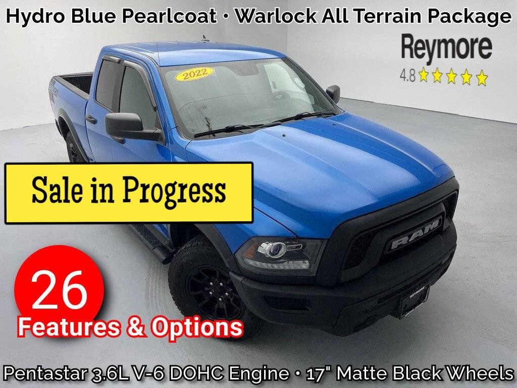 2022 Ram 1500 Classic Warlock — Pickup Truck — 19,616 mi — Central Square, NY