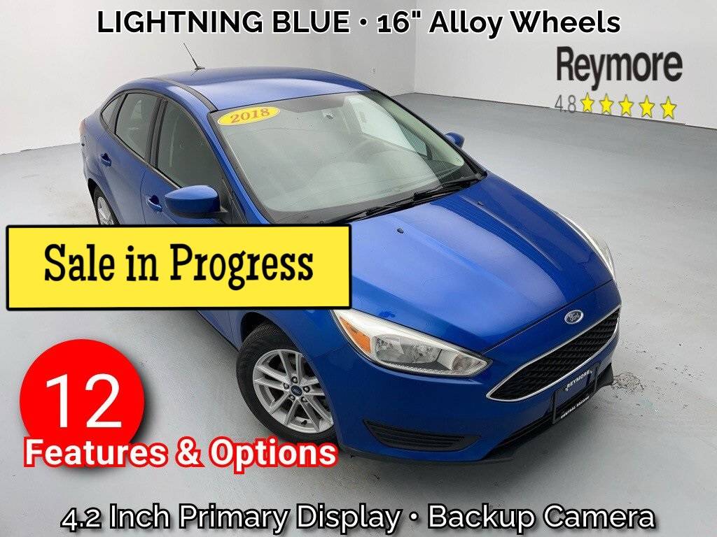2018 Ford Focus SE — Sedan — 41,697 mi — Central Square, NY