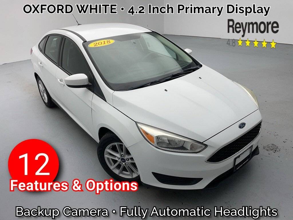 2018 Ford Focus SE — Sedan — 37,737 mi — Central Square, NY