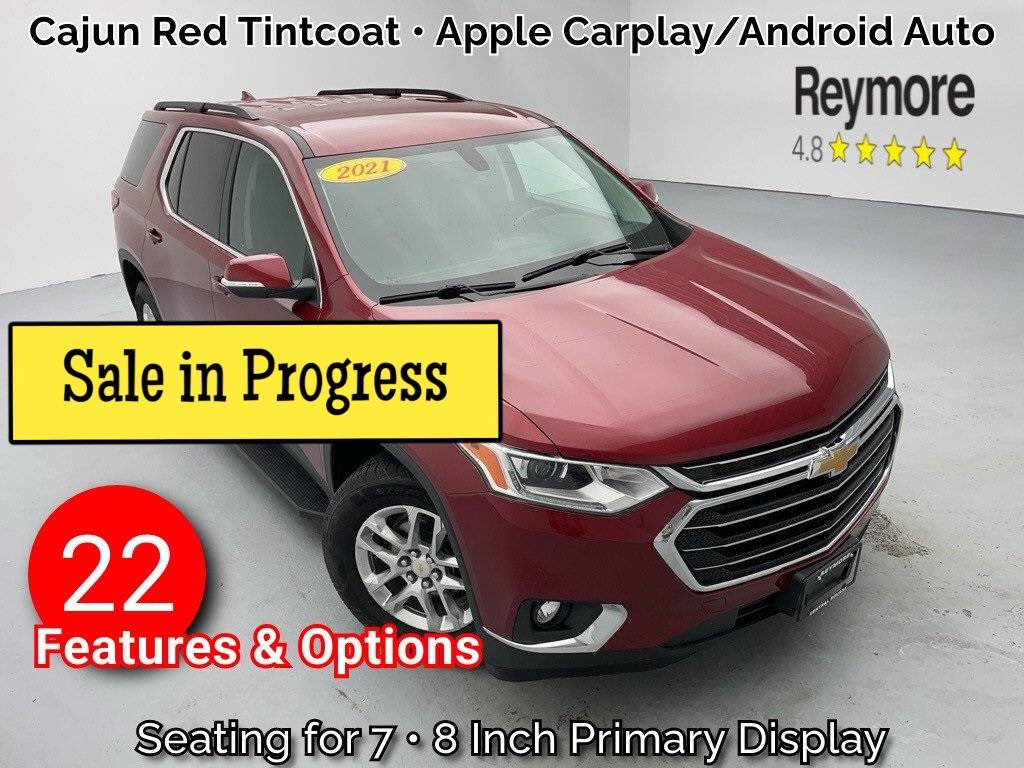 2021 Chevrolet Traverse LT Cloth — SUV — 45,084 mi — Central Square, NY