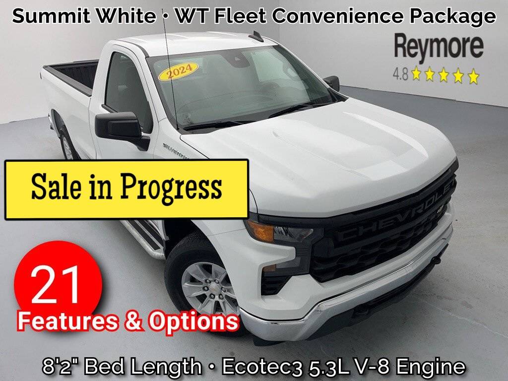 2024 Chevrolet Silverado 1500 WT — Pickup Truck — 8,895 mi — Central Square, NY