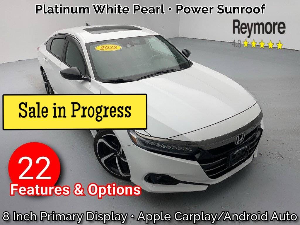 2022 Honda Accord Sport — Sedan — 52,627 mi — Central Square, NY