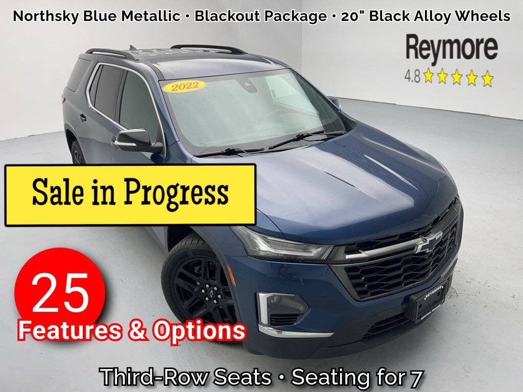 2022 Chevrolet Traverse LT Cloth — SUV — 59,750 mi — Central Square, NY