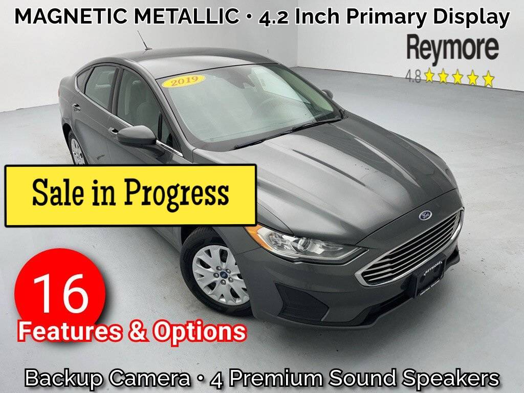 2019 Ford Fusion S — Sedan — 40,812 mi — Central Square, NY
