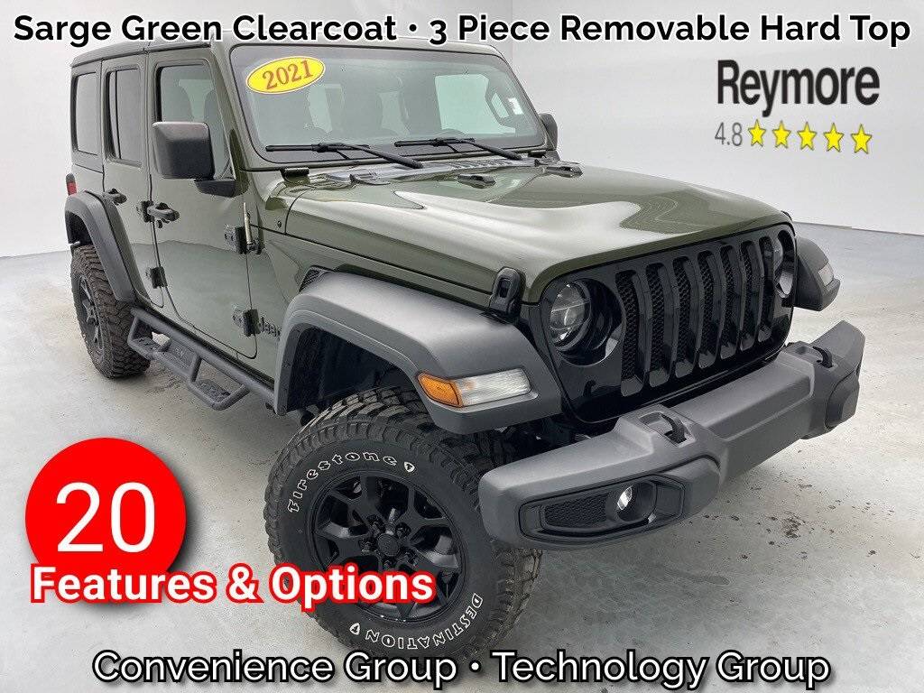 2021 Jeep Wrangler Willys — SUV — 41,932 mi — Central Square, NY