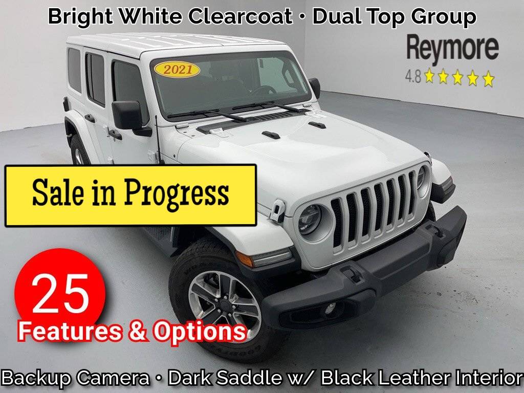2021 Jeep Wrangler Sahara — SUV — 36,374 mi — Central Square, NY