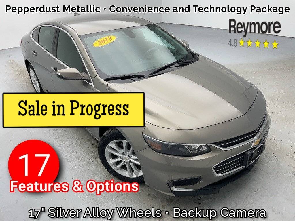 2018 Chevrolet Malibu LT — Sedan — 41,405 mi — Central Square, NY
