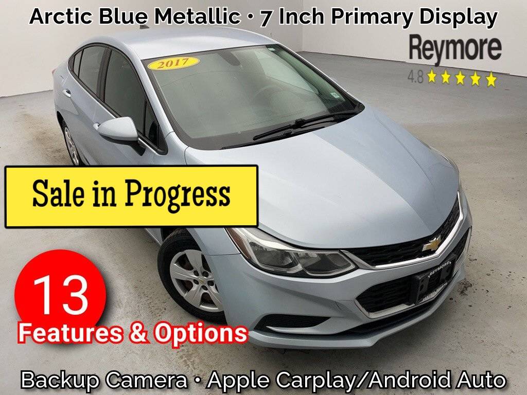 2017 Chevrolet Cruze LS — Sedan — 69,318 mi — Central Square, NY