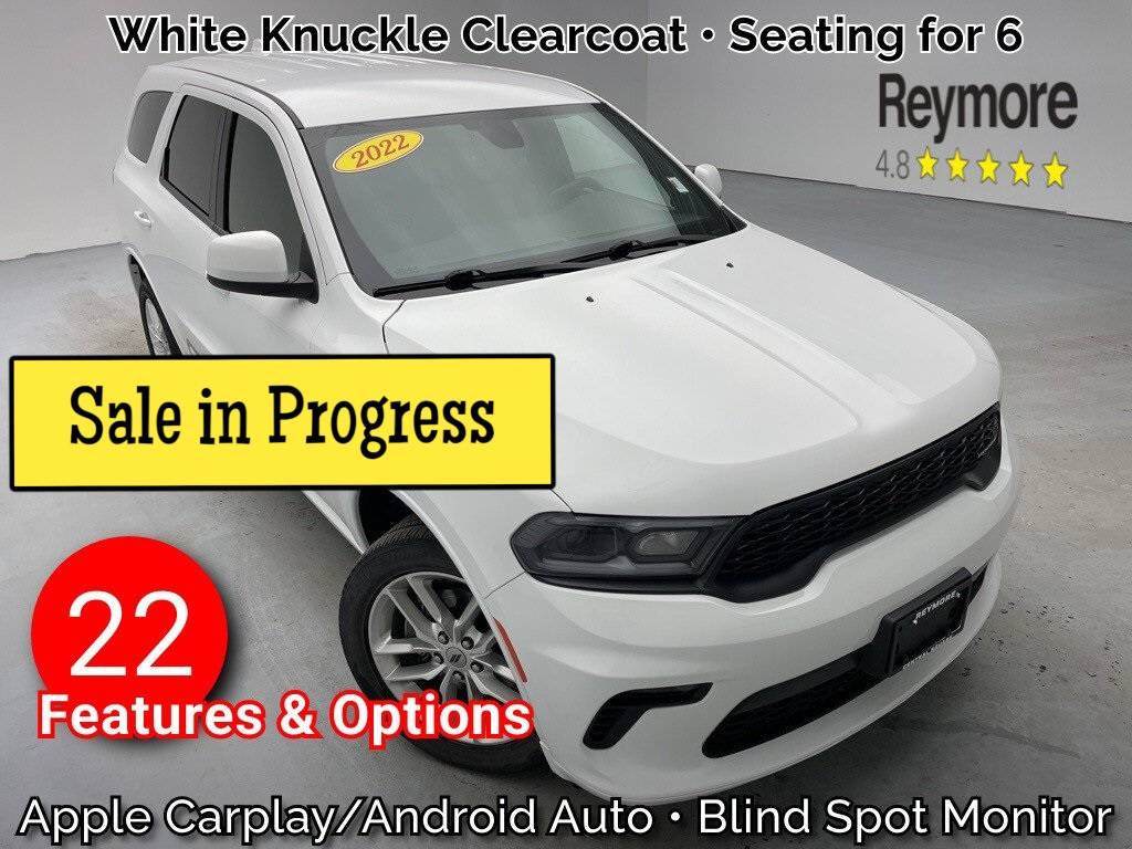 2022 Dodge Durango GT — SUV — 21,541 mi — Central Square, NY