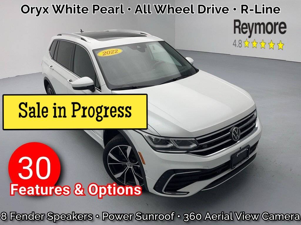 2022 Volkswagen Tiguan SEL R-Line — SUV — 32,775 mi — Central Square, NY