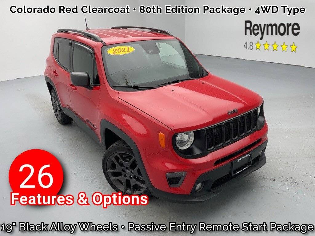 2021 Jeep Renegade 80th Edition — SUV — 16,095 mi — Central Square, NY