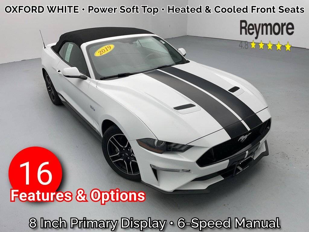 2019 Ford Mustang GT Premium — Convertible — 54,681 mi — Central Square, NY