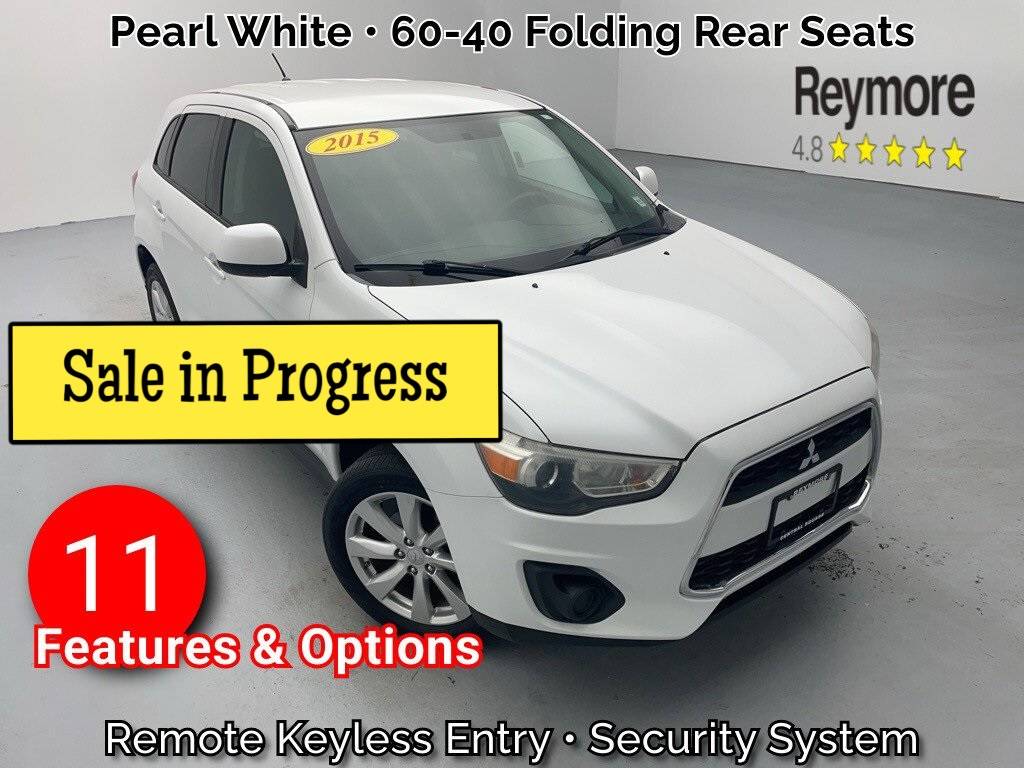 2015 Mitsubishi Outlander Sport ES — SUV — 17,438 mi — Central Square, NY