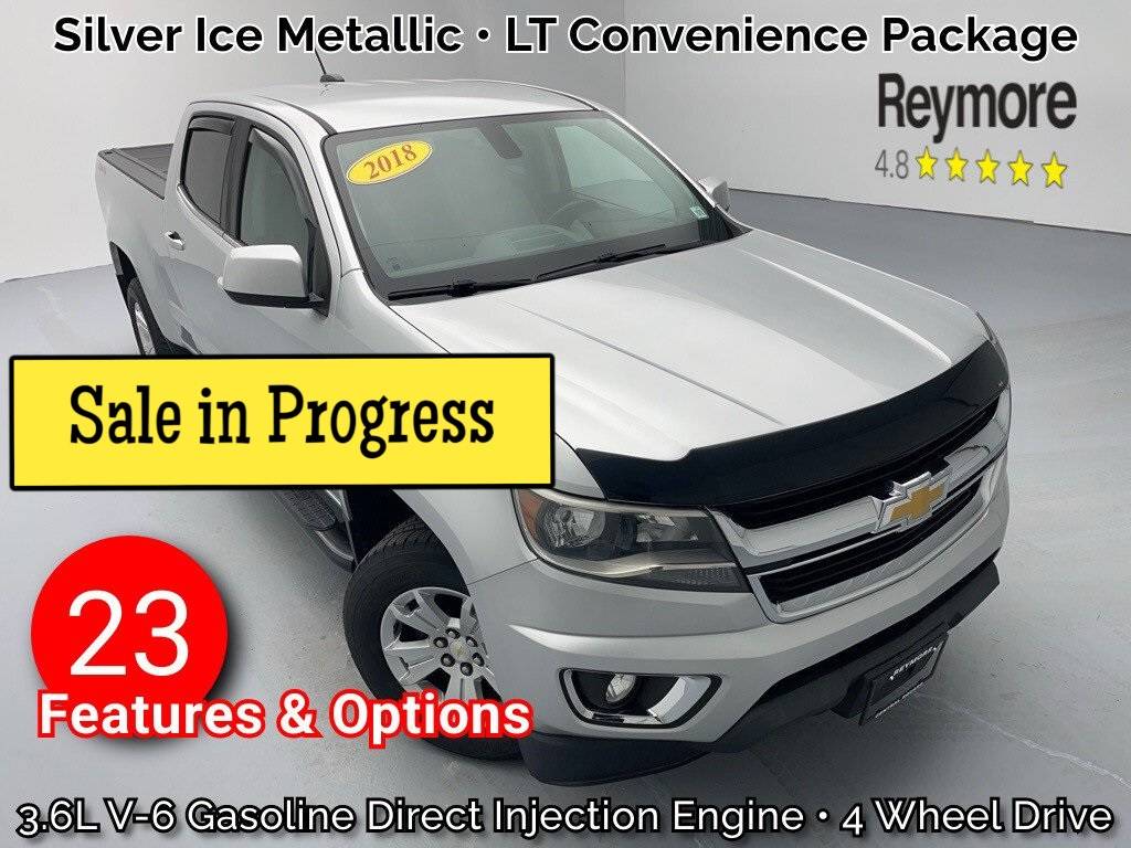 2018 Chevrolet Colorado LT — Pickup Truck — 65,893 mi — Central Square, NY