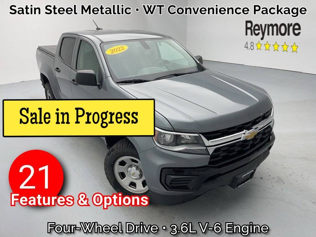 2022 Chevrolet Colorado WT — Pickup Truck — 60,297 mi — Central Square, NY