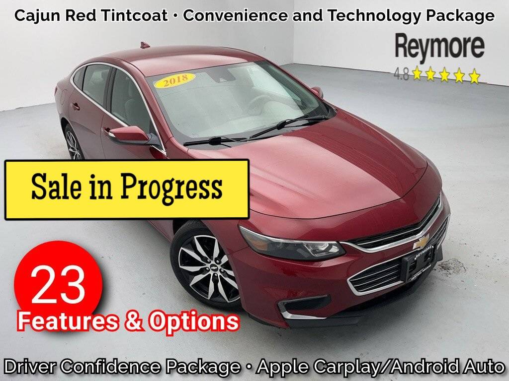 2018 Chevrolet Malibu LT — Sedan — 67,063 mi — Central Square, NY