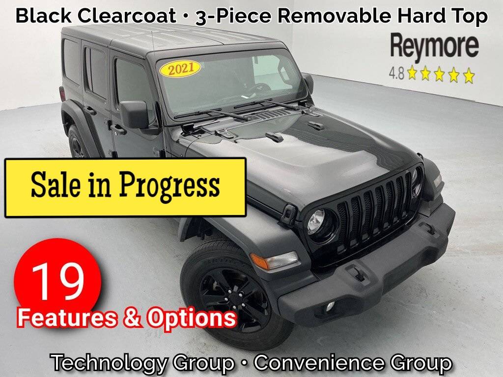 2021 Jeep Wrangler Sport Altitude — SUV — 32,580 mi — Central Square, NY