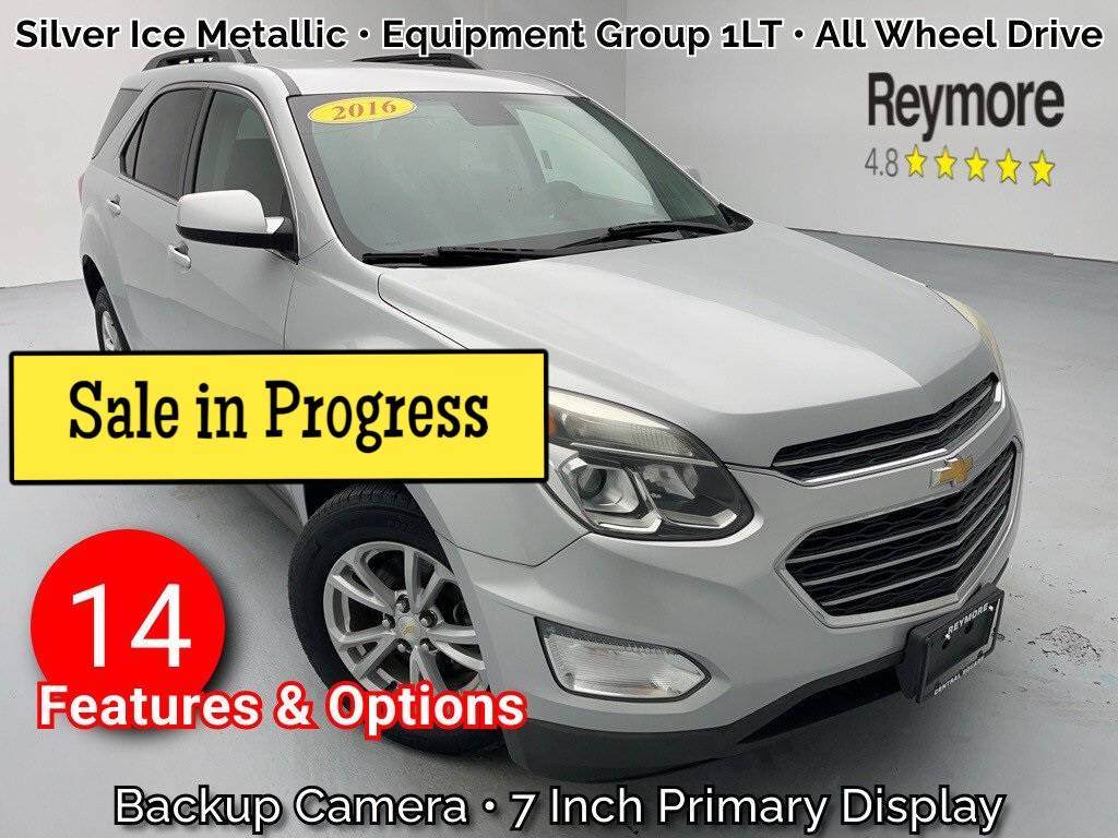 2016 Chevrolet Equinox LT — SUV — 17,120 mi — Central Square, NY