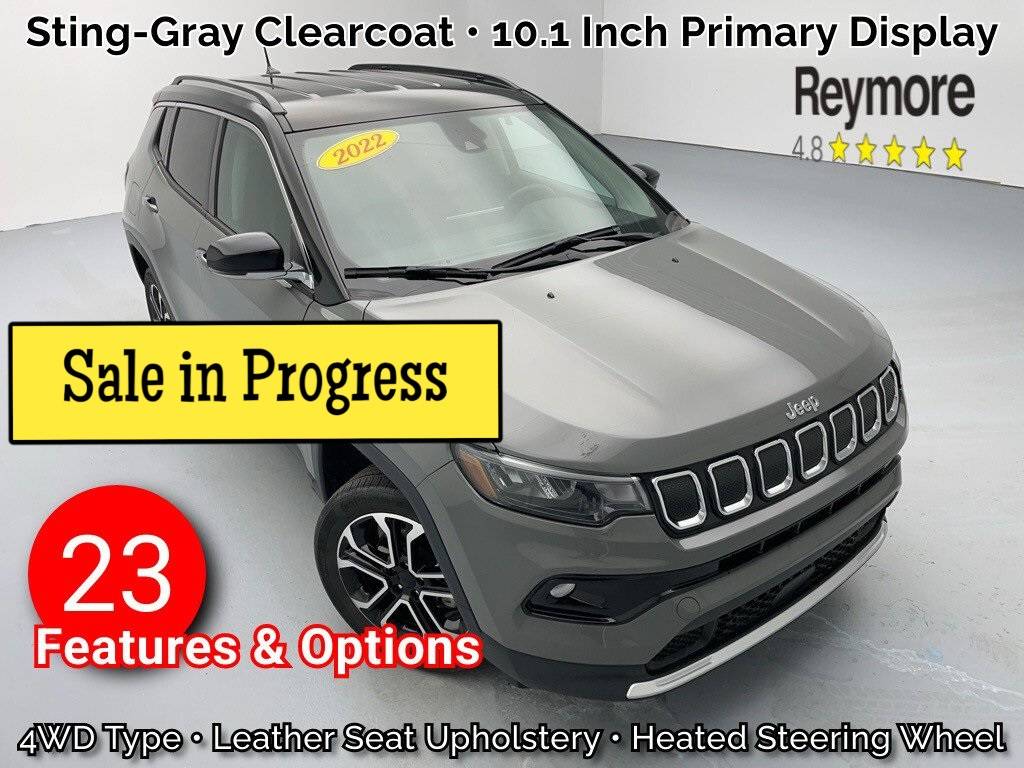 2022 Jeep Compass Limited — SUV — 16,456 mi — Central Square, NY