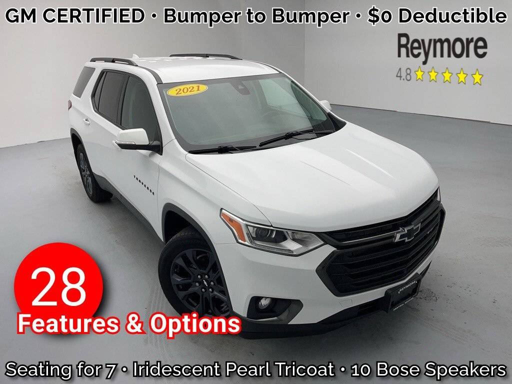 2021 Chevrolet Traverse RS — SUV — 55,857 mi — Central Square, NY