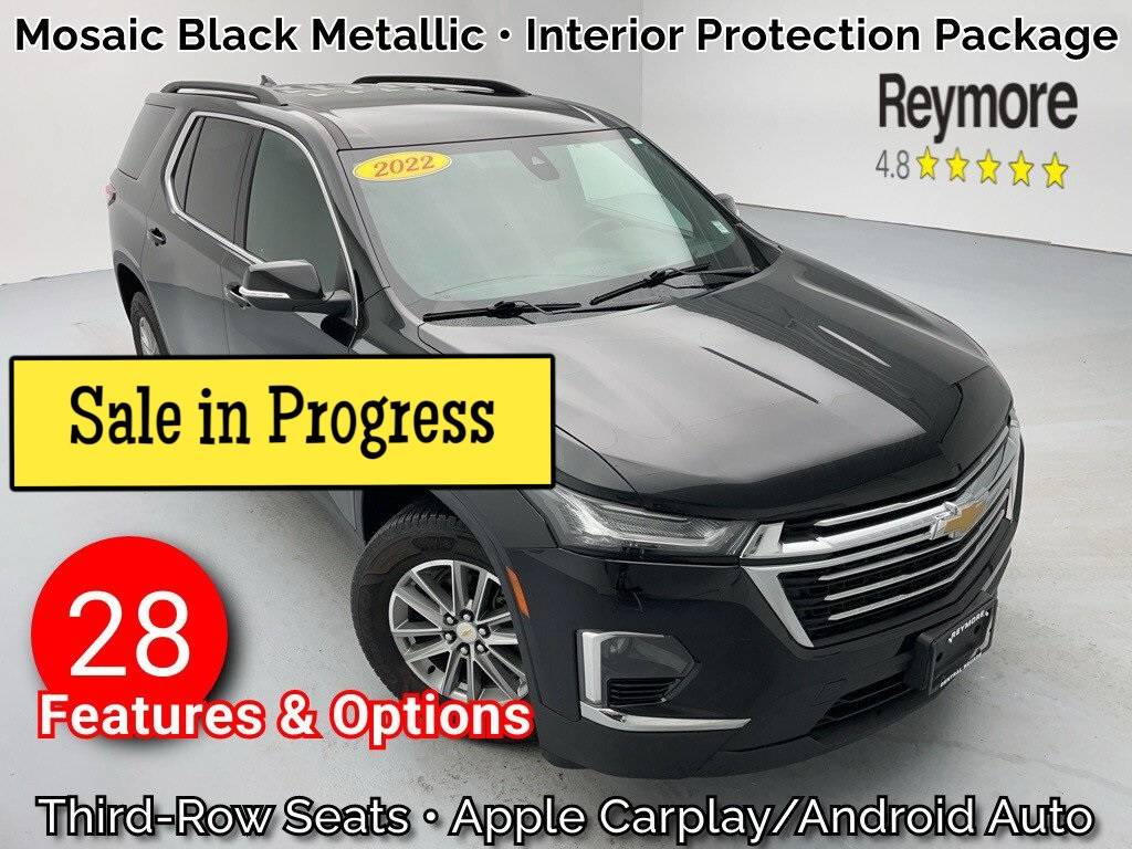 2022 Chevrolet Traverse LT Cloth — SUV — 57,249 mi — Central Square, NY