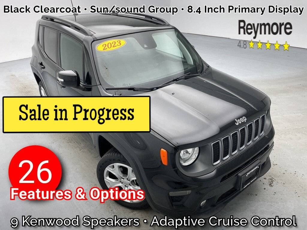 2023 Jeep Renegade Limited — SUV — 8,943 mi — Central Square, NY