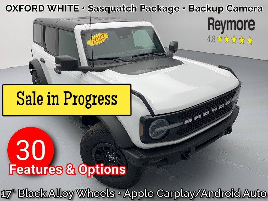 2022 Ford Bronco Wildtrak — SUV — 38,751 mi — Central Square, NY