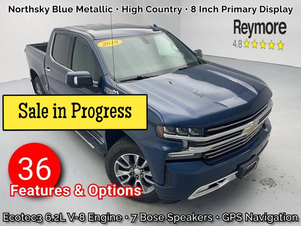2019 Chevrolet Silverado 1500 High Country — Pickup Truck — 58,106 mi — Central Square, NY