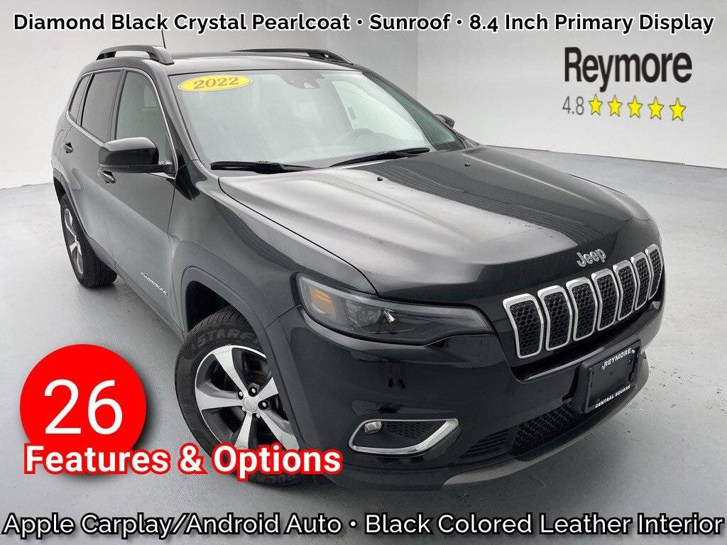 2022 Jeep Cherokee Limited — SUV — 44,473 mi — Central Square, NY