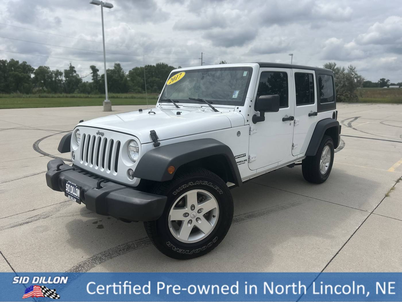 2017 Jeep Wrangler Sport — SUV — 117,563 mi — Lincoln, NE