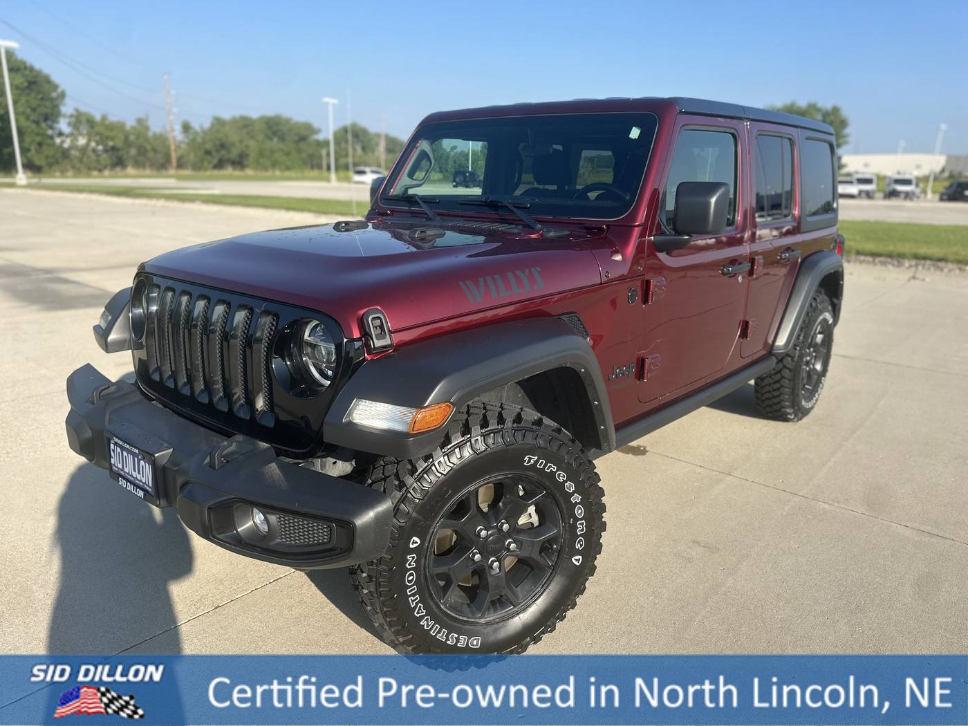 2021 Jeep Wrangler Willys — SUV — 47,979 mi — Lincoln, NE