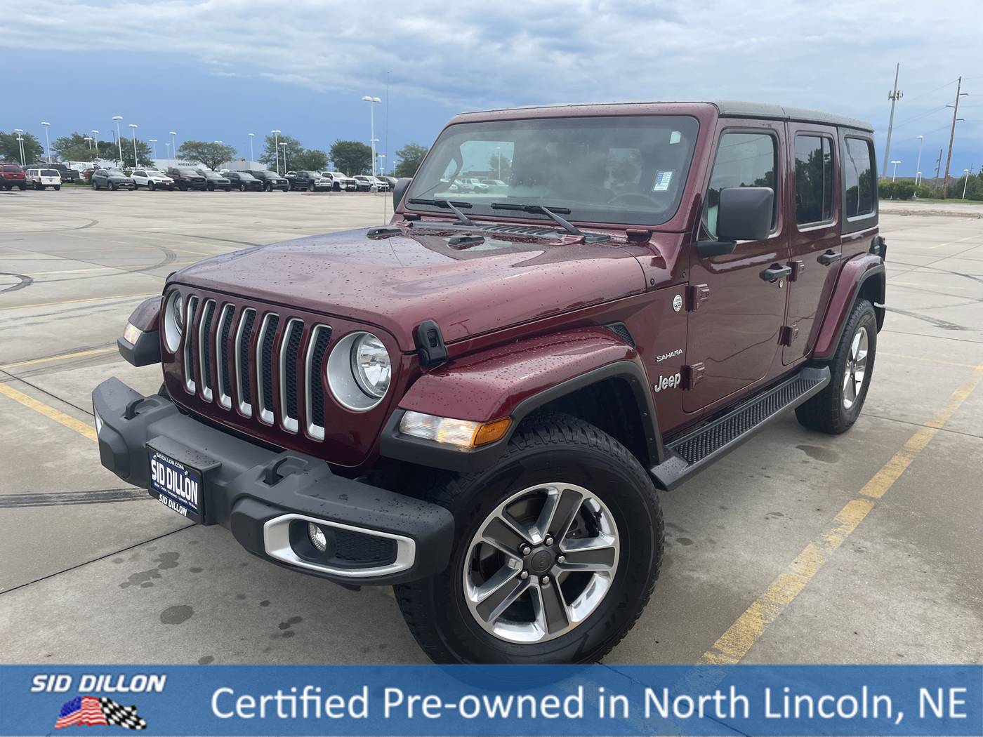 2021 Jeep Wrangler Sahara — SUV — 48,513 mi — Lincoln, NE