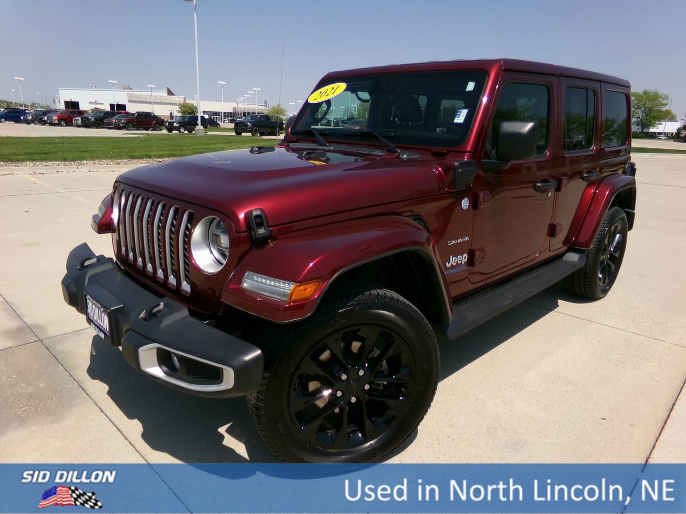 2021 Jeep Wrangler Sahara 4xe — SUV — 55,324 mi — Lincoln, NE