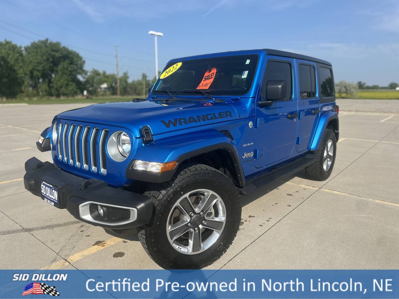 2022 Jeep Wrangler Sahara — SUV — 19,543 mi — Lincoln, NE