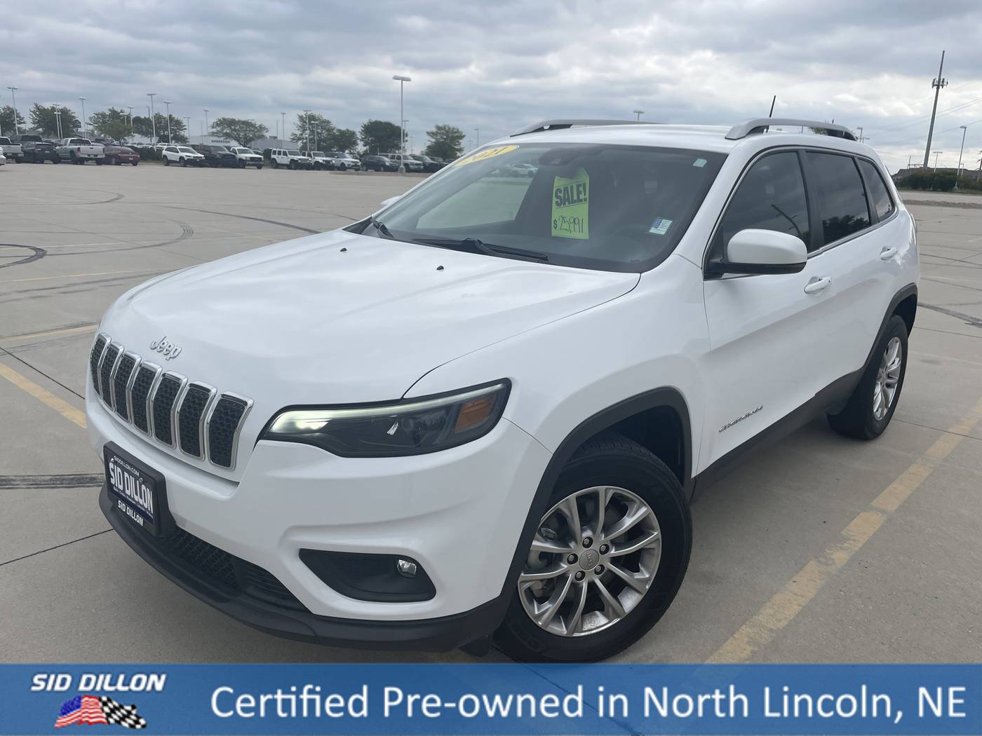 2021 Jeep Cherokee Latitude Lux — SUV — 29,799 mi — Lincoln, NE