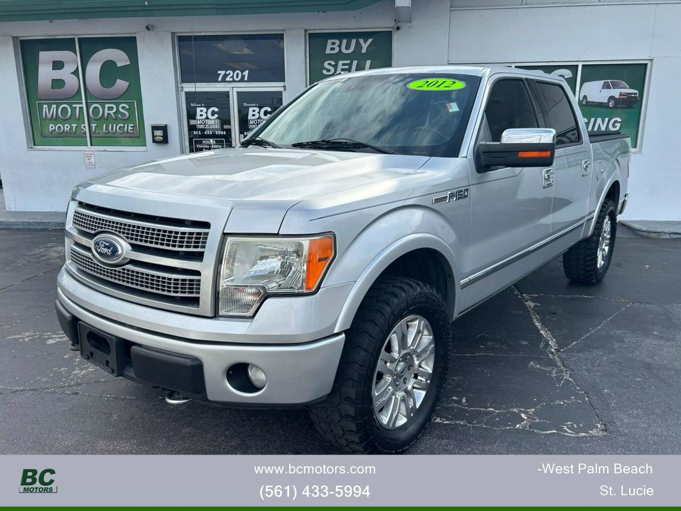 2012 Ford F-150 Platinum — Pickup Truck — 111,771 mi — port st lucie, FL