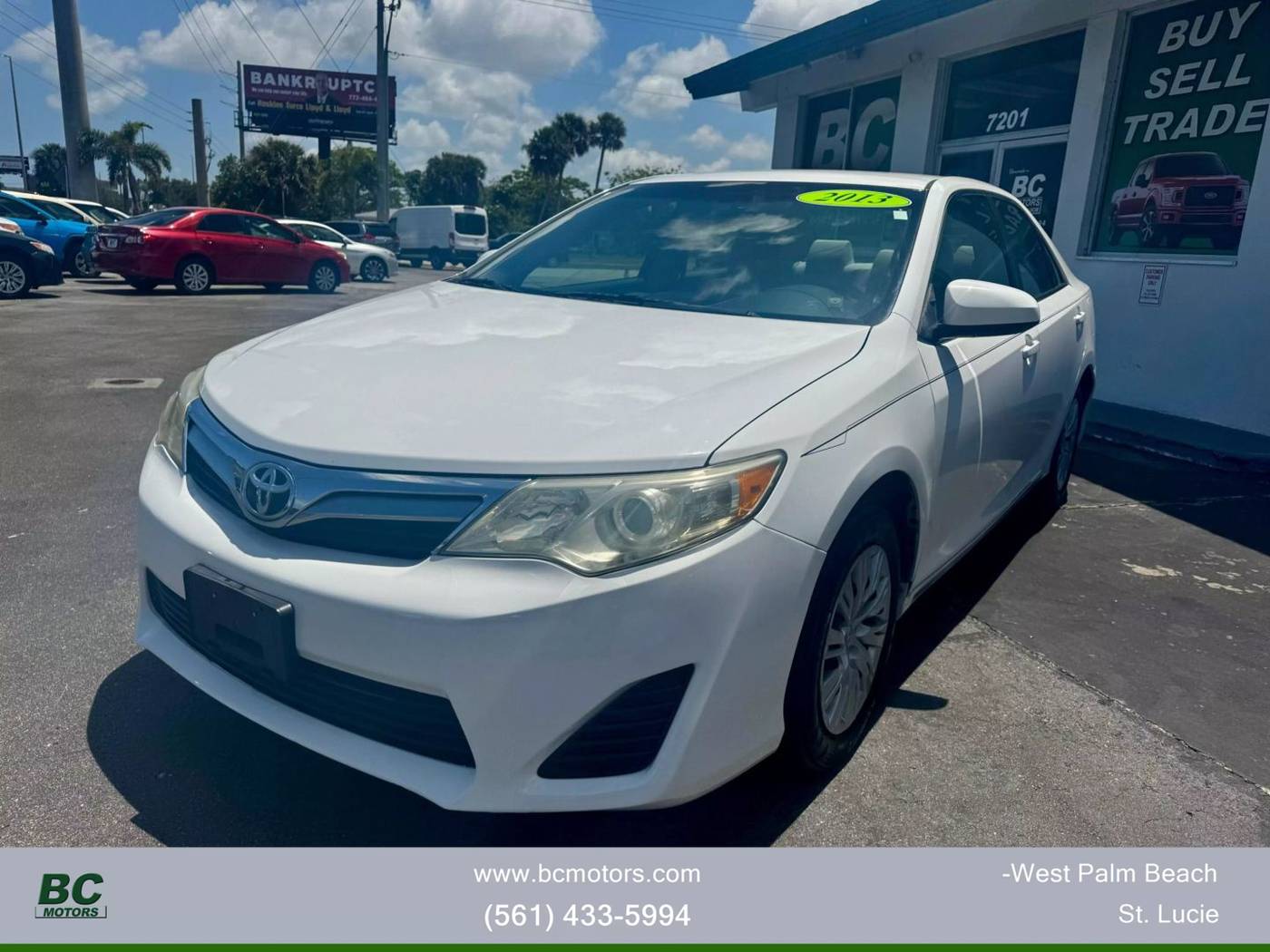 2013 Toyota Camry L — Sedan — 138,358 mi — port st lucie, FL